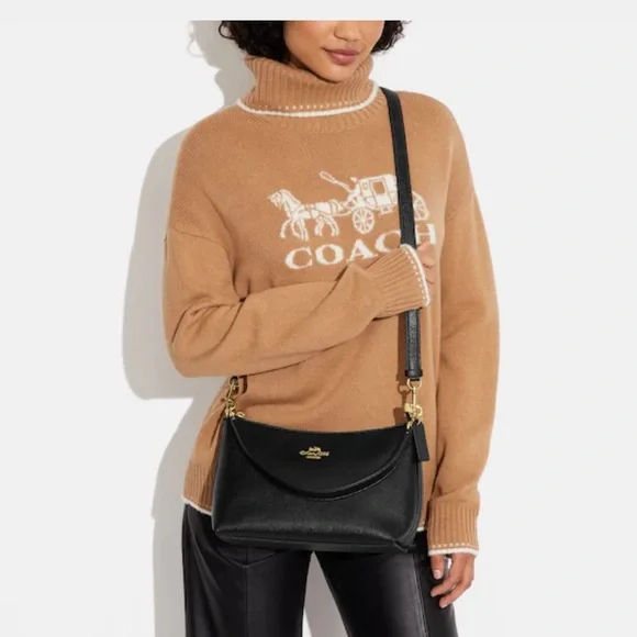 SOLD NWT Coach Clara shoulder/crossbody bag - Picture 3 of 5